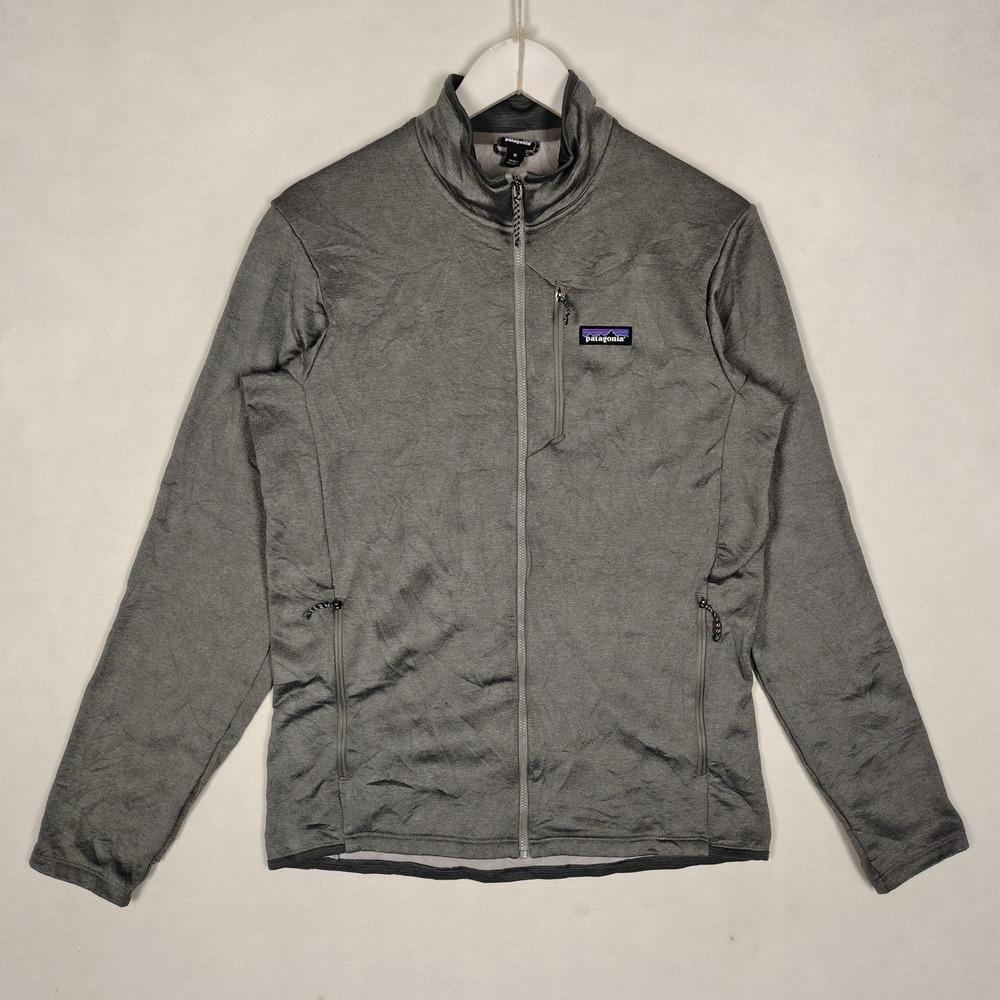 Patagonia R1 Daily Full-Zip Technical Fleece Jacket Grey Heather 40160